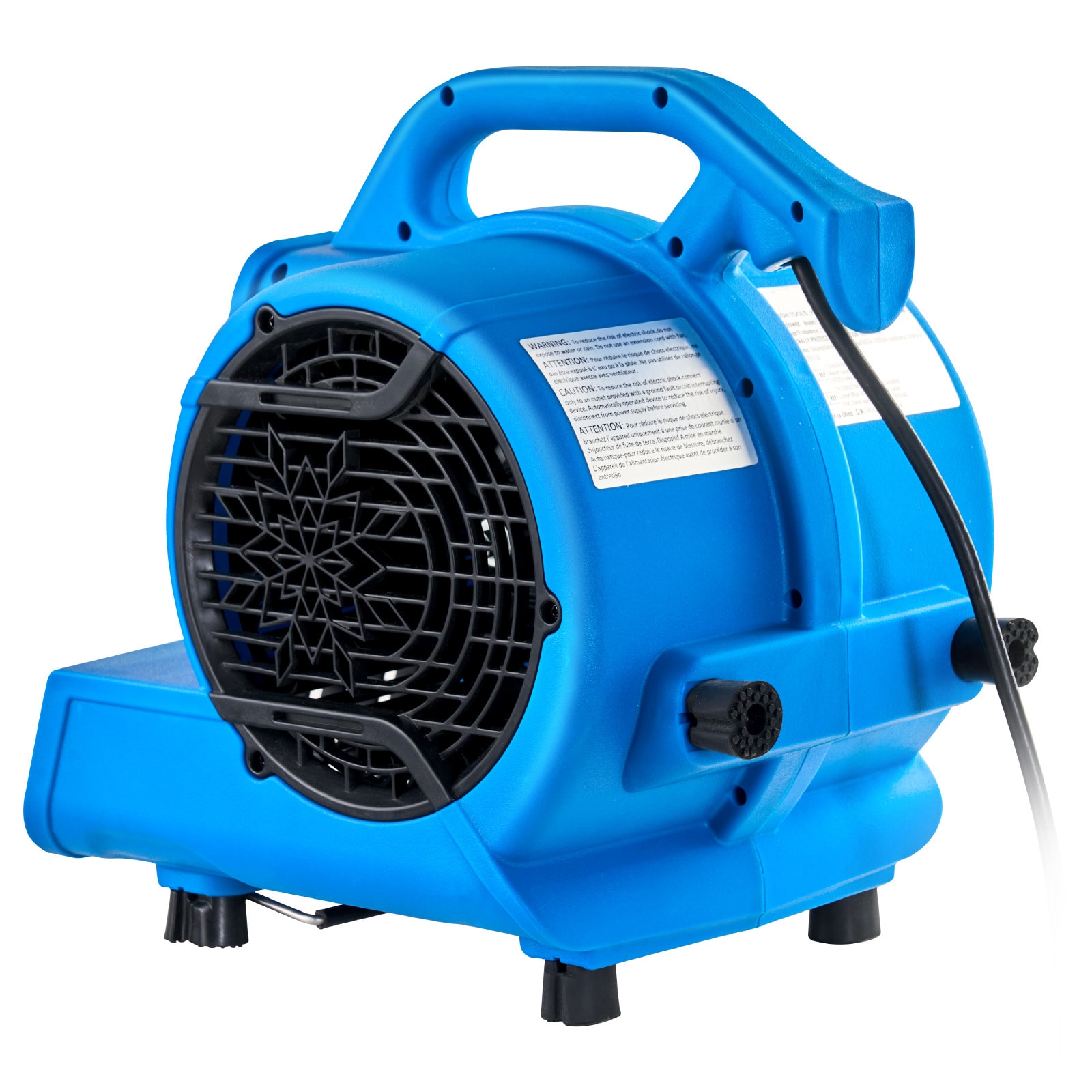 Floor Blower Air Mover With 3 Speeds And 4 Blowing Angles_voghion.com